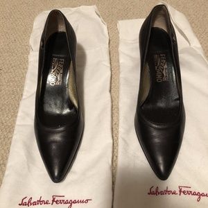 Salvatore Ferragamo Black Pumps